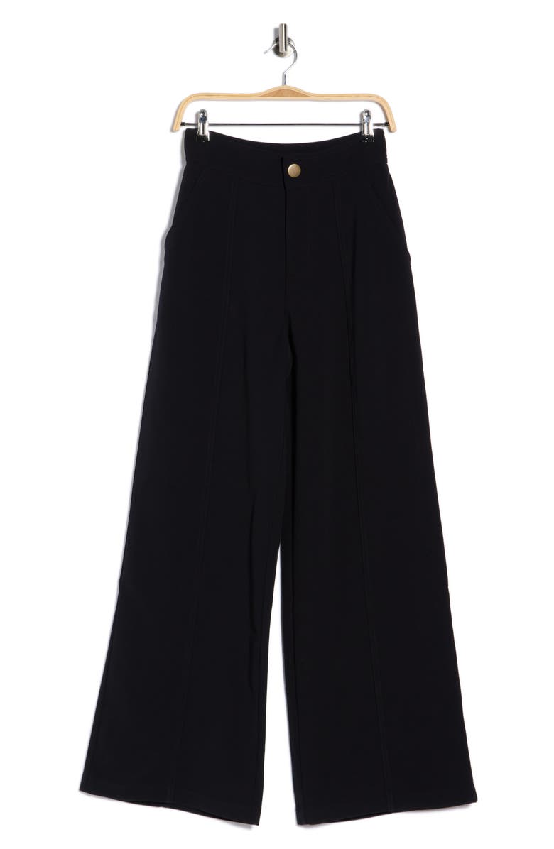 Parker Wide Leg Pants, Alternate, color, Rich Black