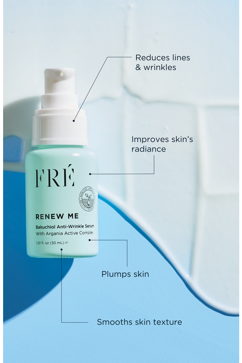 RENEW ME Anti-Wrinkle Bakuchiol Serum, Alternate, color, White