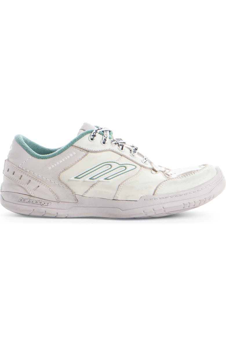 Balenciaga Hamptons Sneaker, Alternate, color, Beige Mix/ Green
