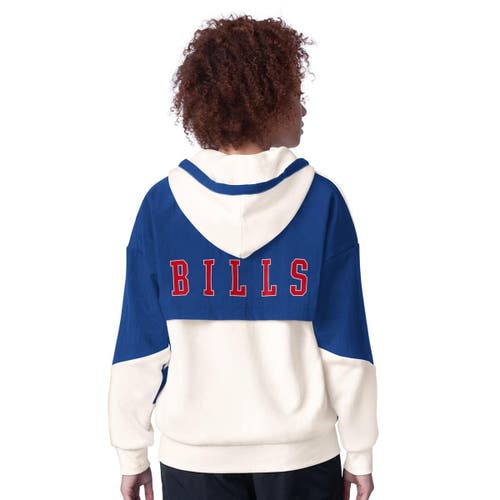 Starter White Buffalo Bills Scrimmage Full-zip Hoodie In White