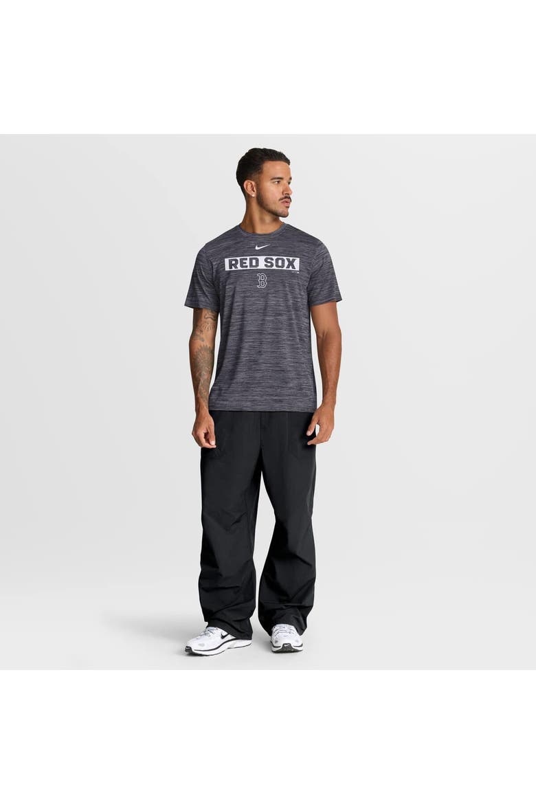 Men's Nike Black Boston Red Sox Velocity Dri-FIT T-Shirt, Alternate, color, Black