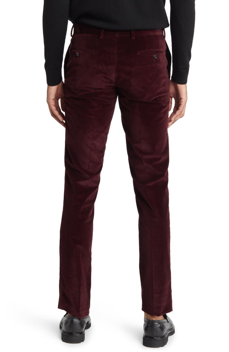 Ted Baker London Rodger Extra Trim Fit Corduroy Pants, Alternate, color,
