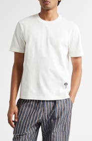 Bottega Veneta Embroidered Mushroom Pima Cotton Jersey T-Shirt