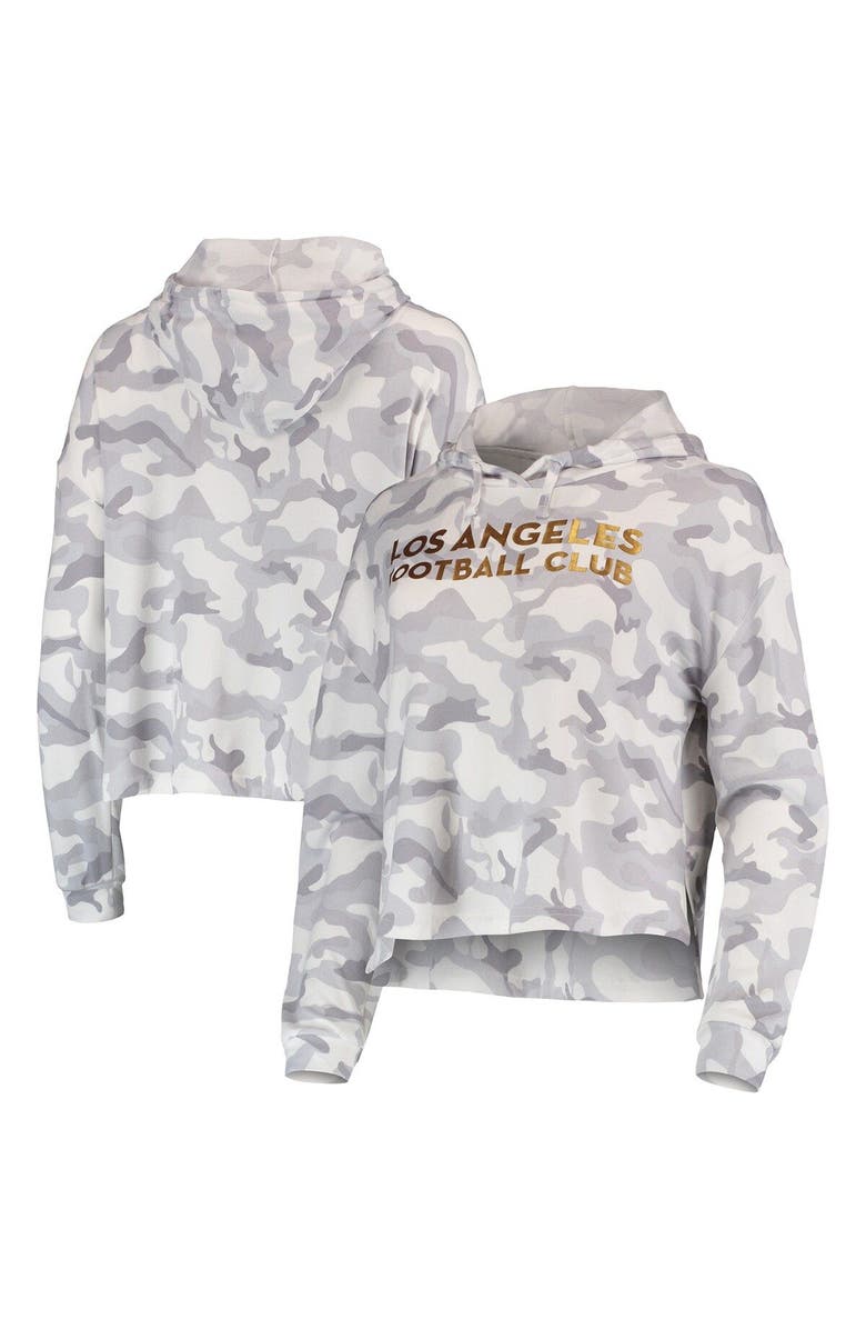 CONCEPTS SPORT Women's Concepts Sport Gray LAFC Composite Hoodie T-Shirt, Main, color, Gray