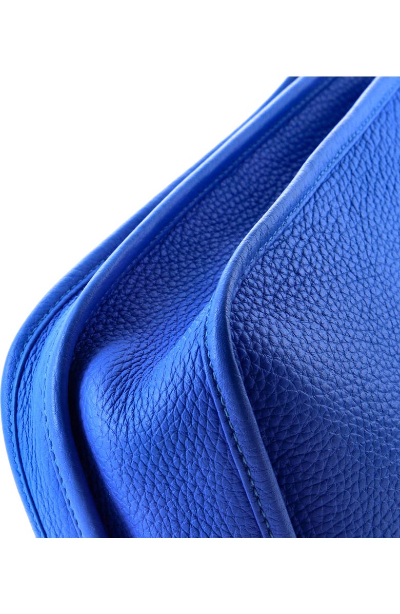 Pre-Owned Hermes Evelyne Bag Gen III Clemence PM, Alternate, color, Bleu Hydra