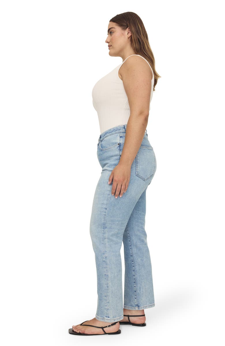 WARP+WEFT ASE High Waist Straight Leg Jeans, Alternate, color, Outta Sight