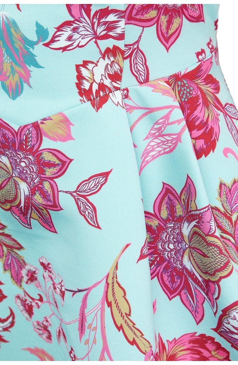 Oasis Strappy Midi Prom Dress, Alternate, color, Floral