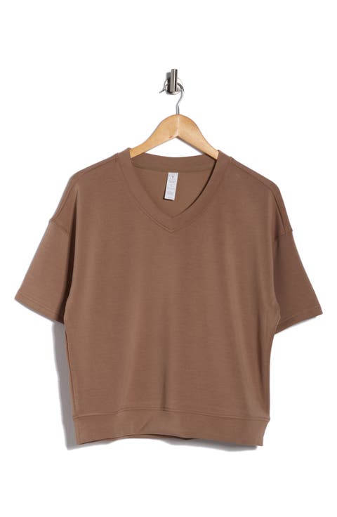 Sandwashed Softlite Short Sleeve Top