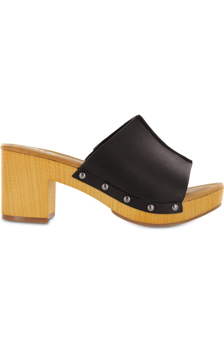MIA Merel Studded Block Heel Mule Sandal, Alternate, color,