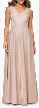 Xscape Evenings Galaxy Sleeveless Glitter Gown