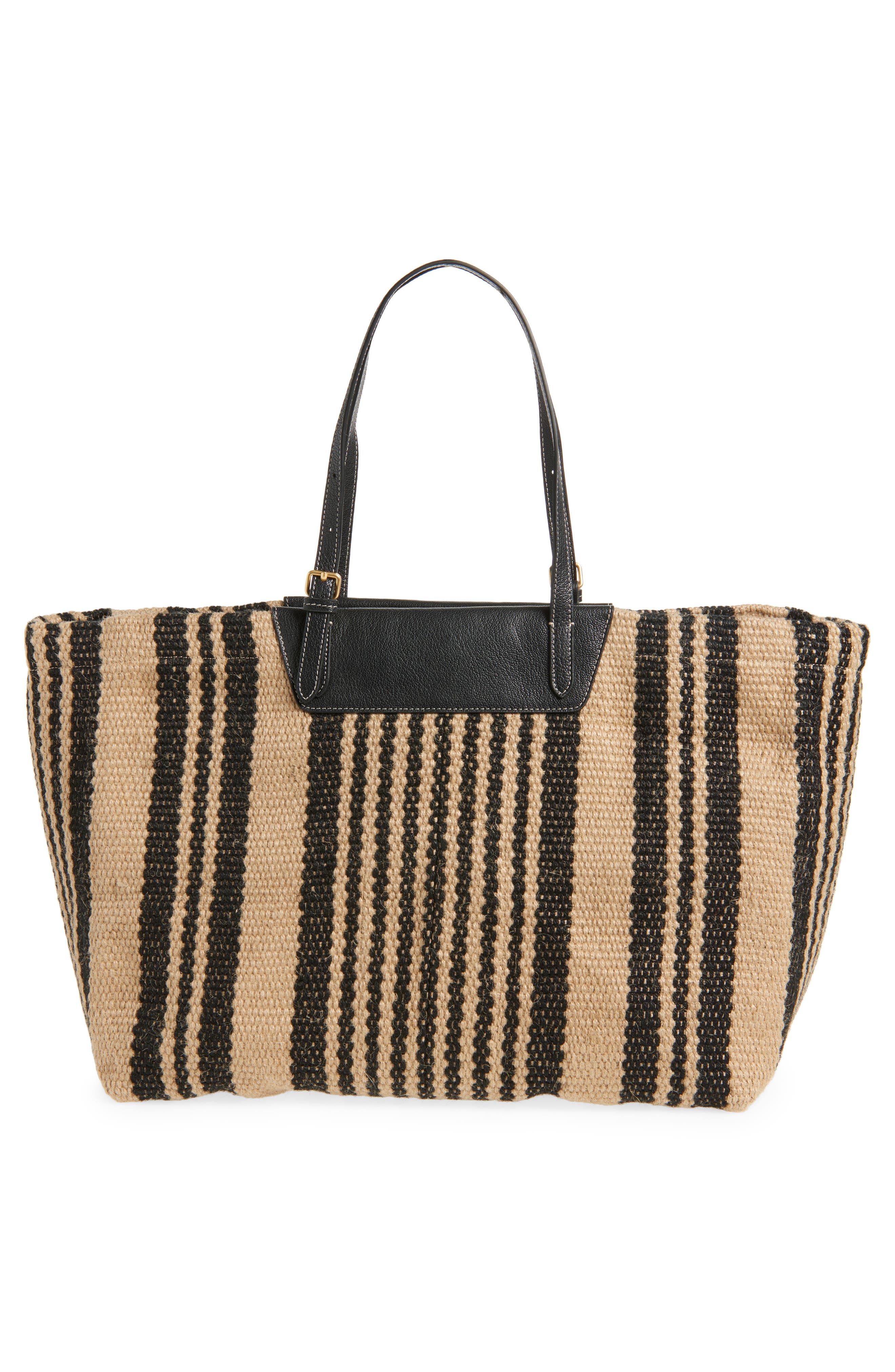Anya Hindmarch x Maison Bengal Jute Tote, Alternate, color, 