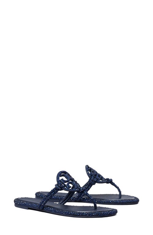 Tory Burch Miller Knotted Crystal Sandal