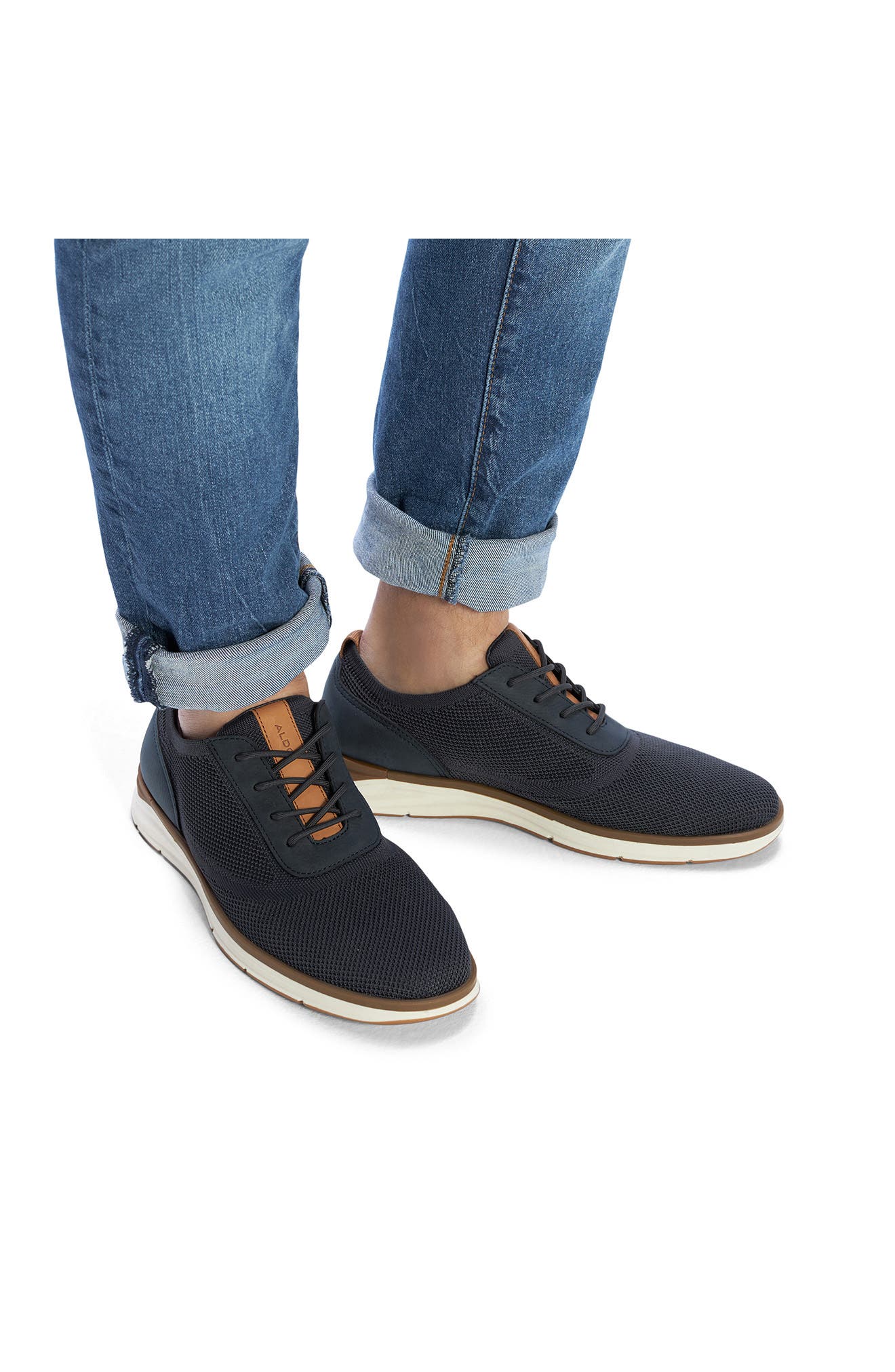 Marten Sneaker, Alternate, color, NAVY