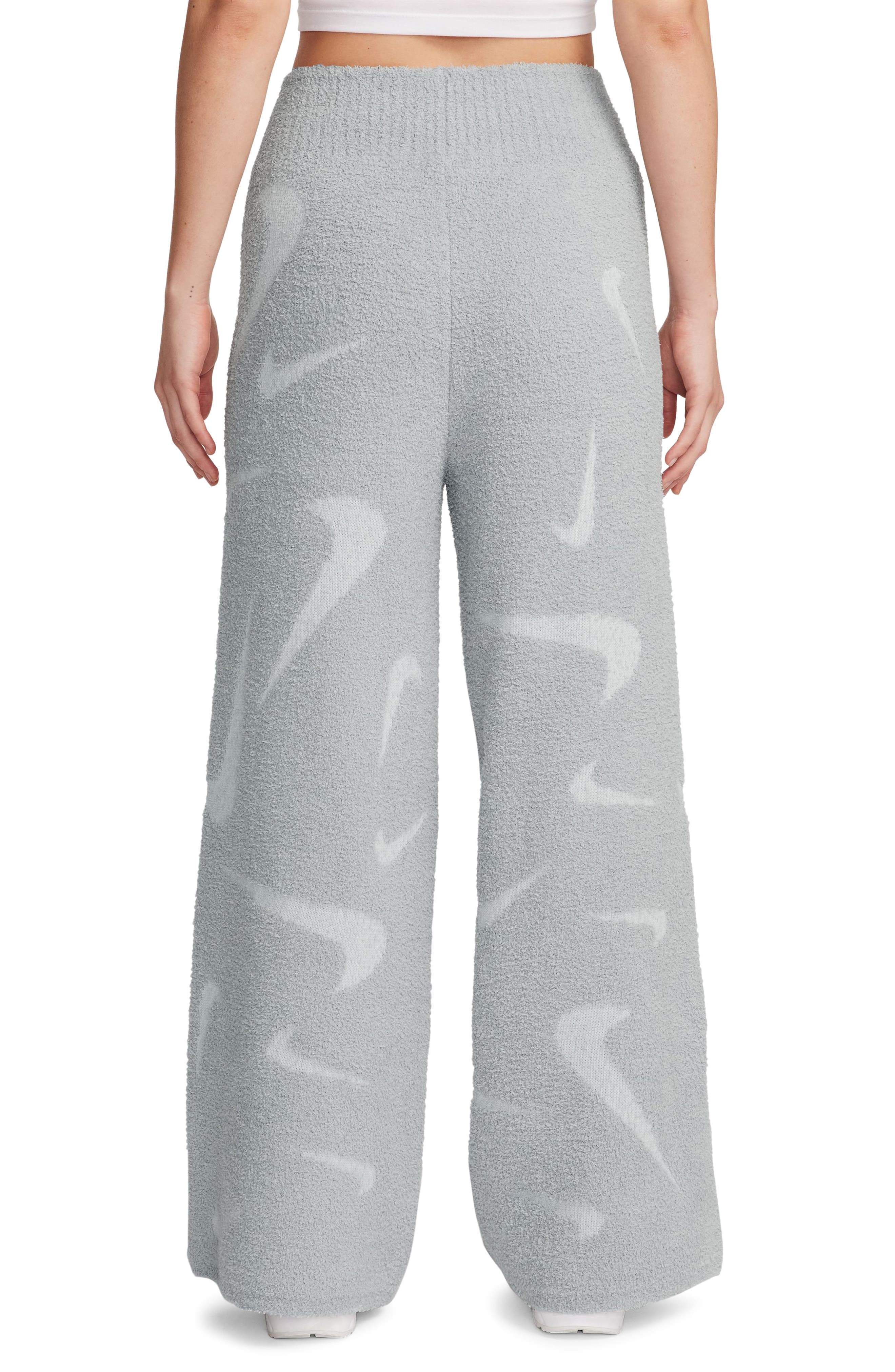 Sportswear Phoenix Cozy Bouclé Wide Leg Pants (Women) | Nordstrom