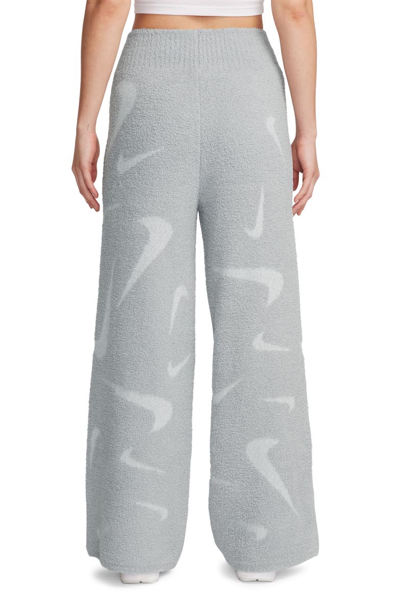 Sportswear Phoenix Cozy Bouclé Wide Leg Pants, Alternate, color, LIGHT SMOKE GREY/ PHOTON DUST