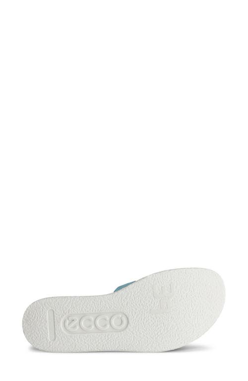 Ecco Flowt Oasis Slide Sandal In Aquatic/aquatic