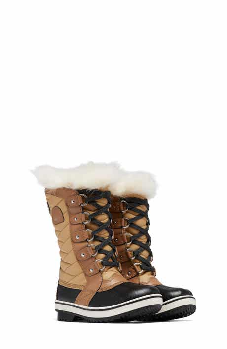 SOREL Kids' Tofino II Faux Fur Lined Waterproof Boot