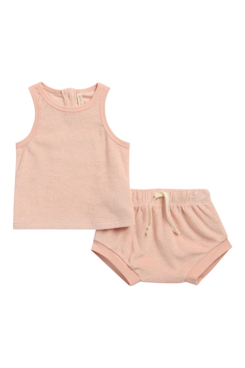 Kids' Terry Tank & Bloomers Set, Main, color, MELON