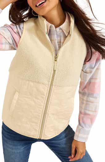 Tommy Bahama Mixed Media Quilted Vest
