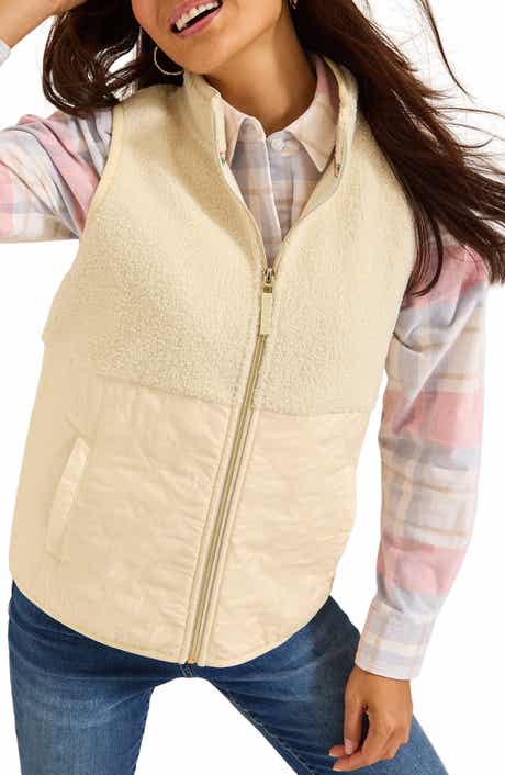 Tommy Bahama Mixed Media Quilted Vest