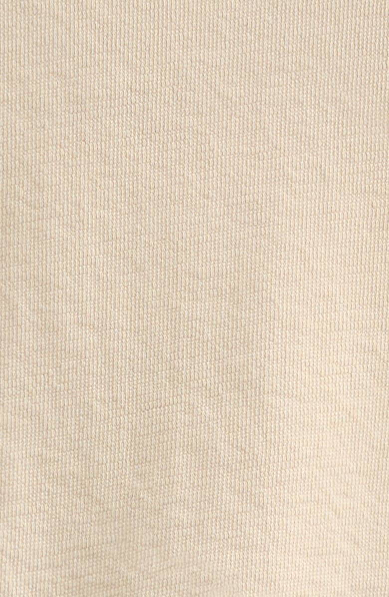 Tucker + Tate Embroidered Knit Shirt & Shorts Set, Alternate, color, Beige Beach Dino Embroidery