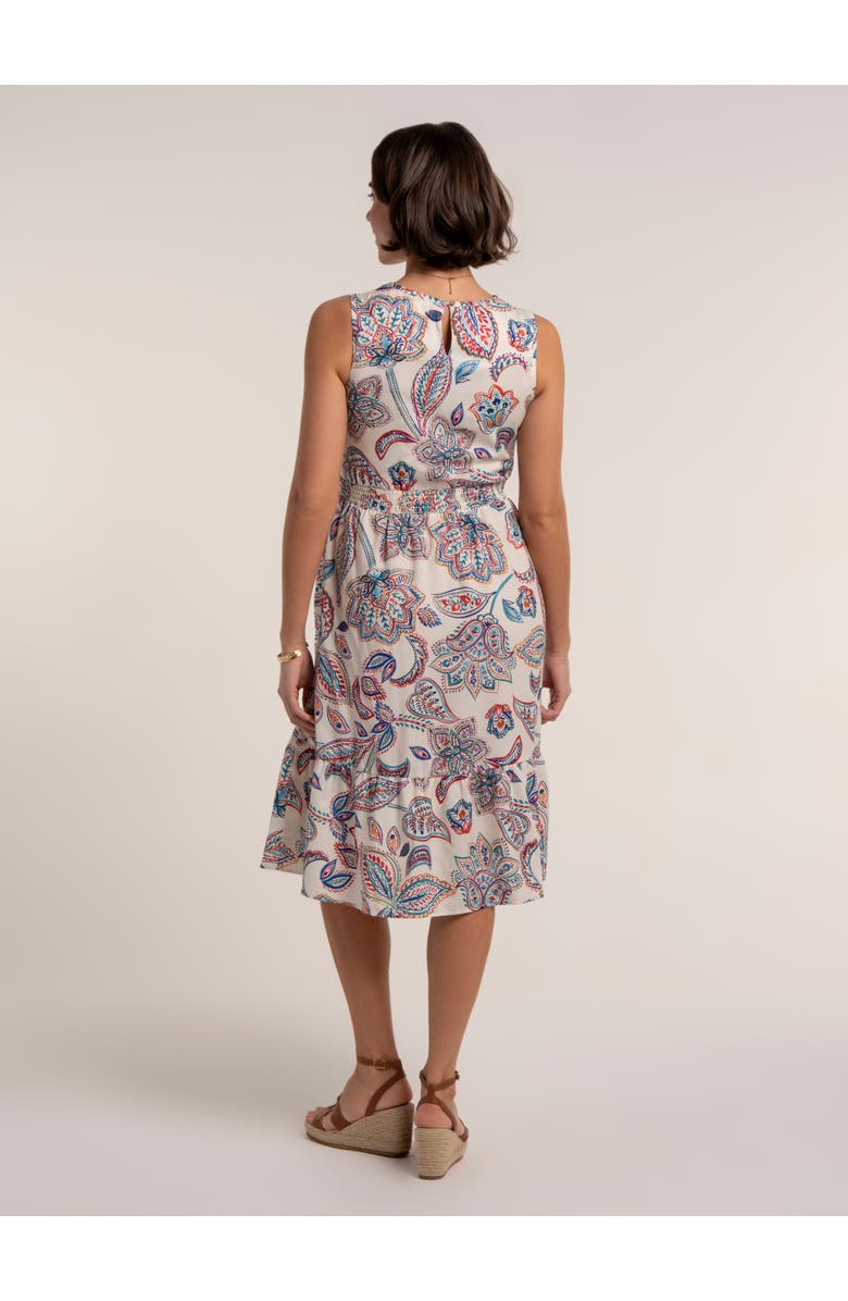 Brakeburn Ioanna Midi Dress, Alternate, color, Multi