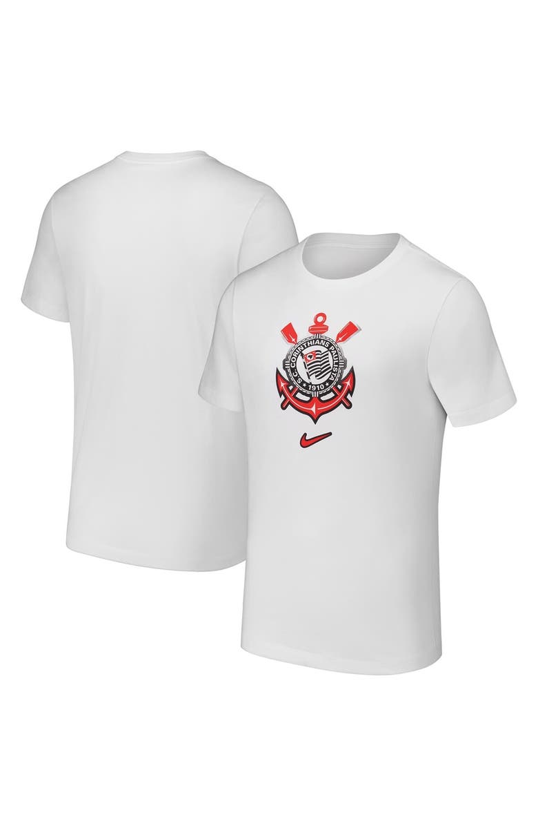Nike Men's Nike White Corinthians Crest T-Shirt, Alternate, color, 