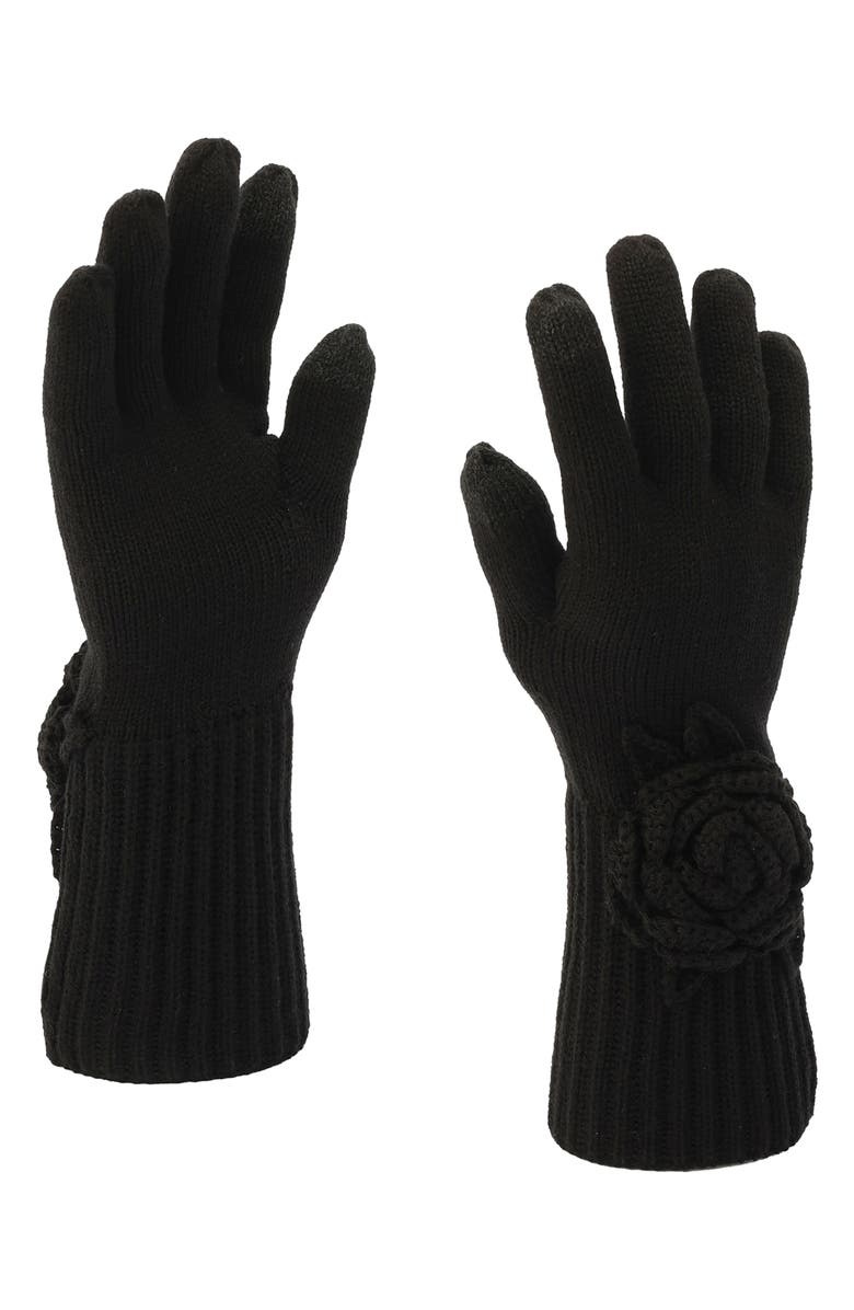Kate Spade New York park roses gloves, Alternate, color,