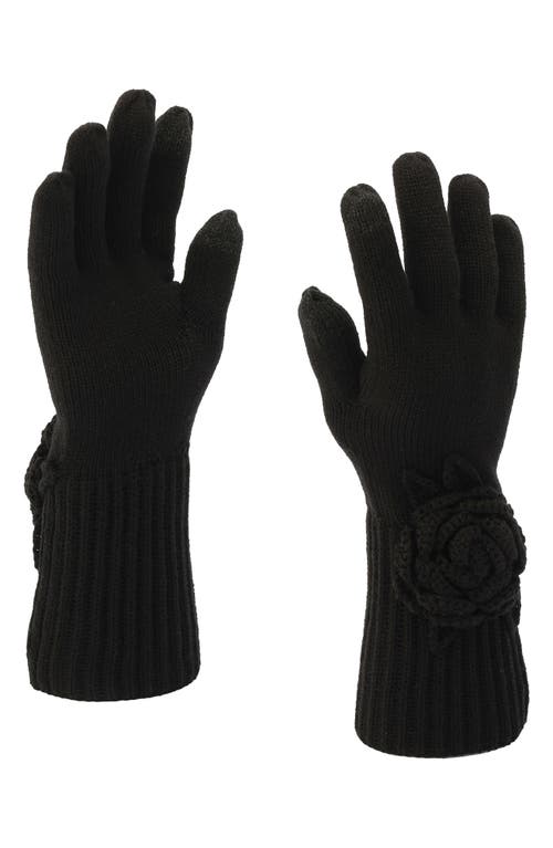 Kate Spade New York Park Roses Gloves In Brown