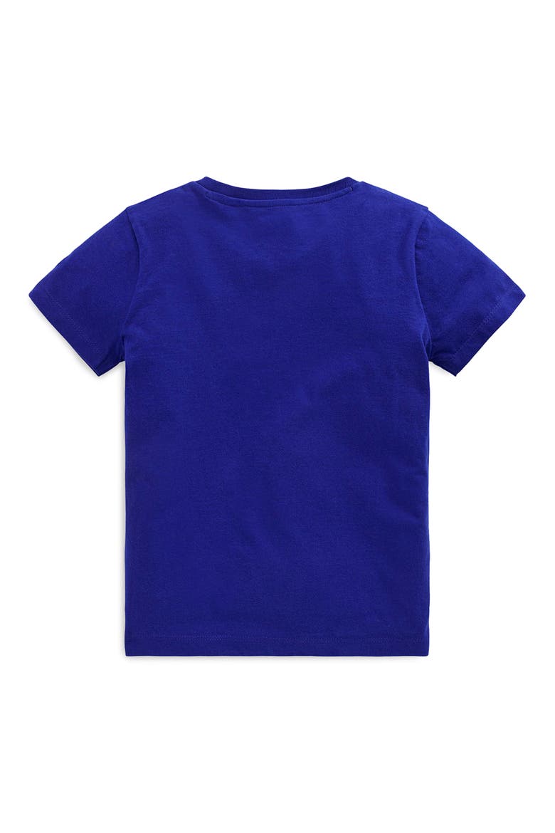 Kids' Embroidered Cheetah Cotton T-Shirt, Alternate, color, SURF THE WEB LEOPARD