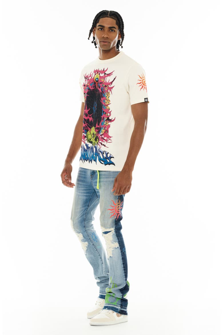 Lenny 603 Bootcut Jeans, Alternate, color, SUNNY DAZE