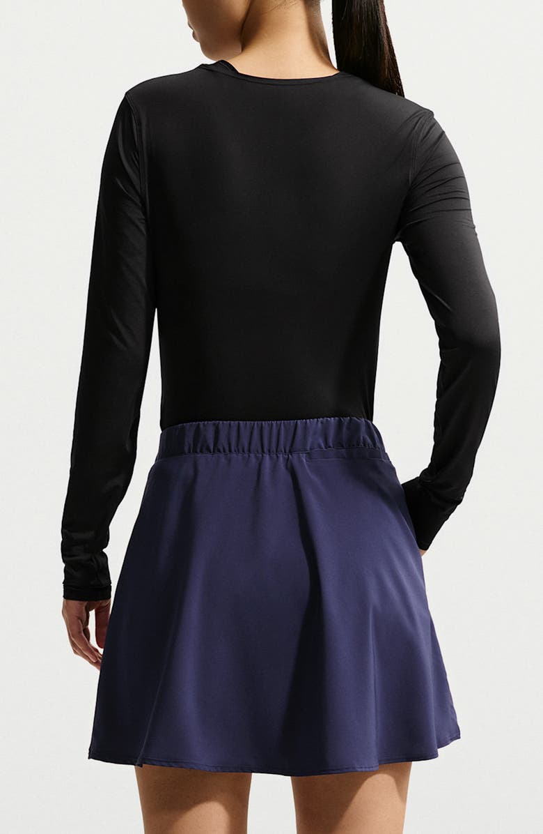 Nike Golf Club Dri-FIT UV Long Sleeve Top, Alternate, color, Black/ White