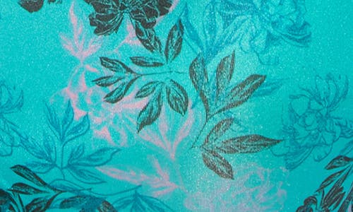 Felina Gorgeous Contour Bra In Viridian Botanicals