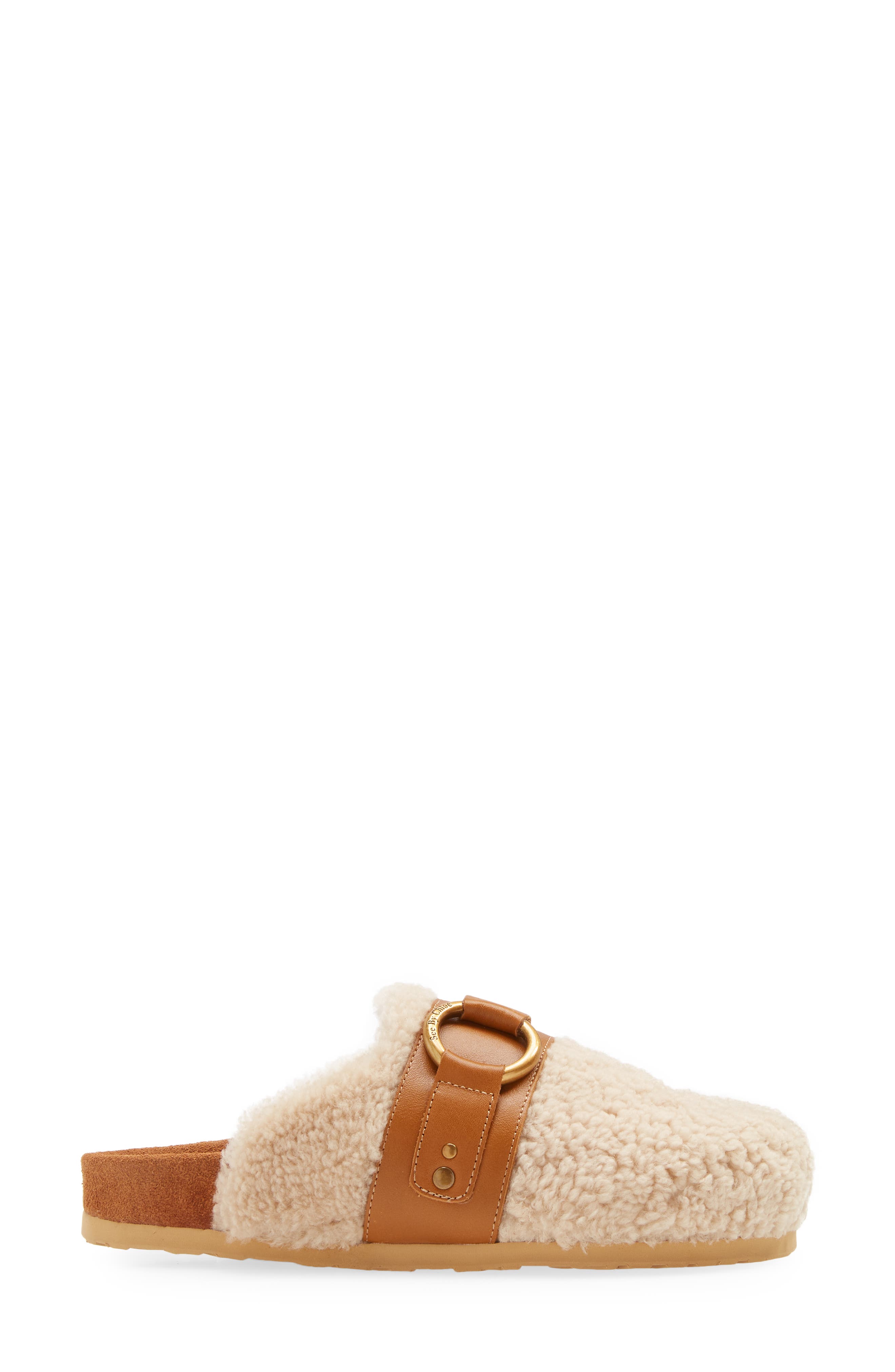 See by Chloé Gema Genuine Shearling Mule, Alternate, color, 