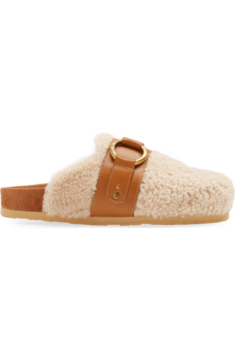 See by Chloé Gema Genuine Shearling Mule, Alternate, color,