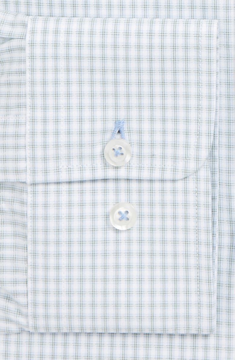 David Donahue Regular Fit Check Dress Shirt, Alternate, color, 