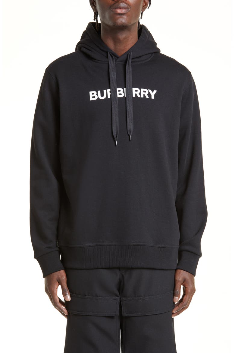 Ansdell Logo Graphic Hoodie, Main, color, BLACK