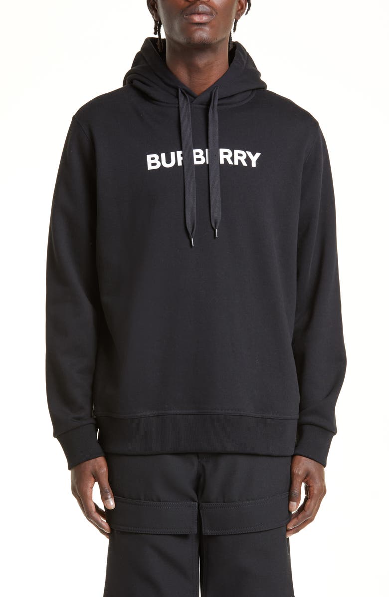 Burberry Ansdell Logo Graphic Hoodie, Main, color, 