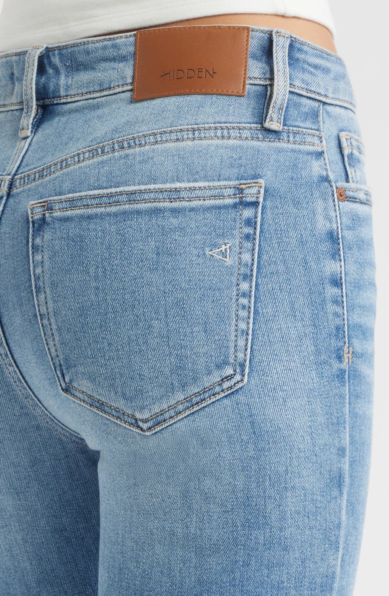 HIDDEN JEANS Ankle Cigarette Skinny Jeans, Alternate, color, Medium Wash