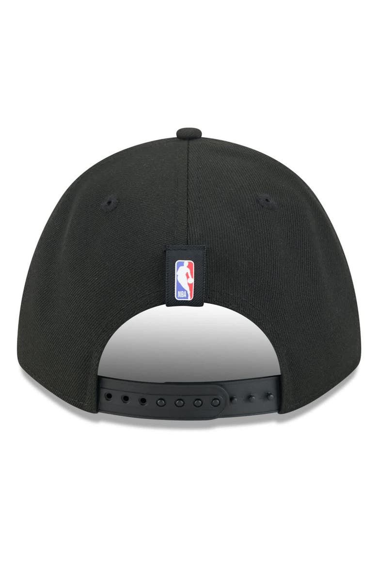 New Era Men's New Era Black Chicago Bulls 2025 NBA Draft M-Crown A-Frame 9FORTY Adjustable Hat, Alternate, color, Black