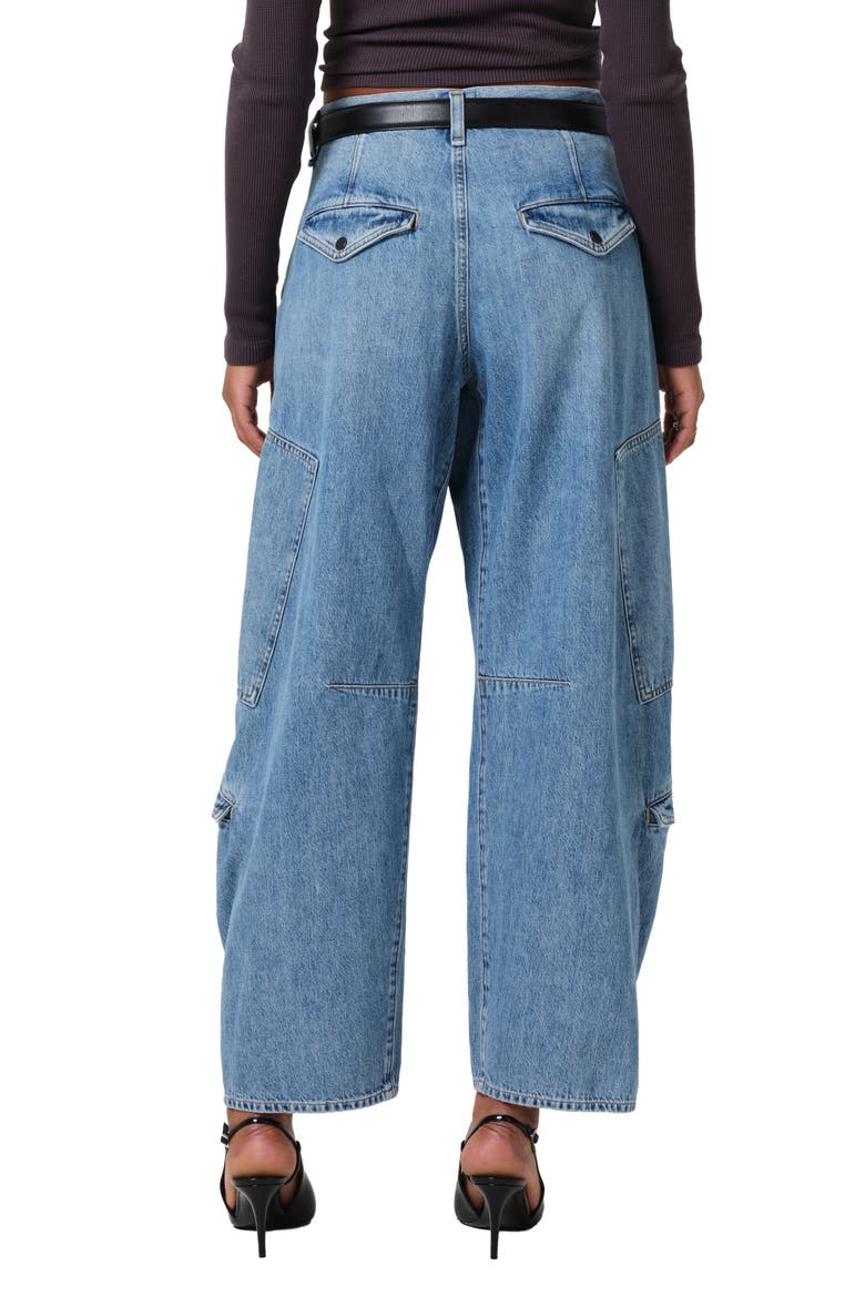 Flight Barrel Leg Jeans, Alternate, color, ZENITH