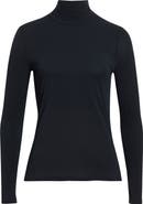 ST. JOHN The Nuda Jersey Turtleneck Top