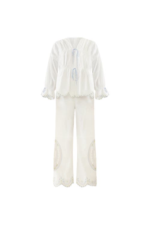 Eddy Juliana Pants In White