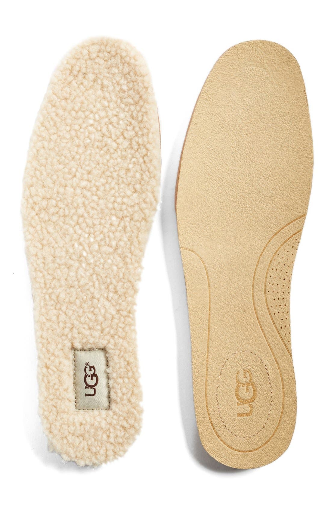 UGG<sup>®</sup> 'Hunley' Leather Moccasin Loafer, Alternate, color, 