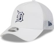 New Era Men's New Era White Detroit Tigers 2026 Batting Practice Apex 9FORTY Adjustable Trucker Hat