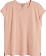 Wit & Wisdom Crochet Cap Sleeve Tee