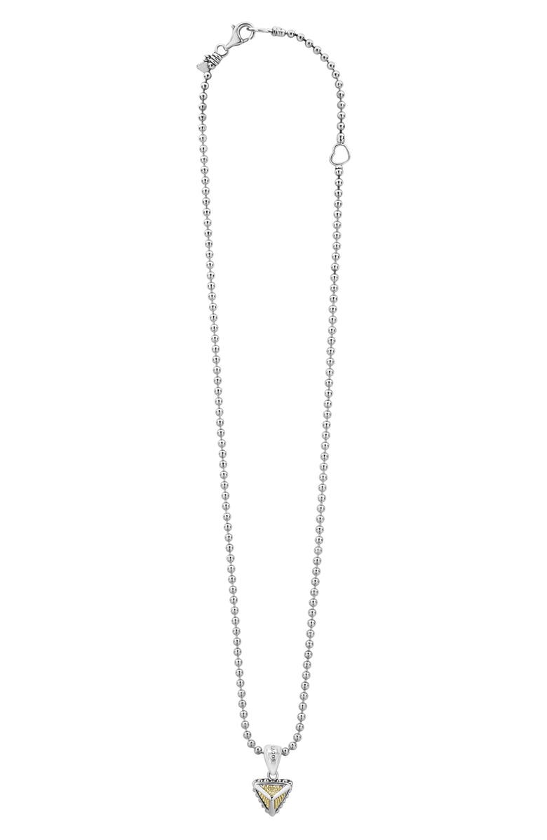 LAGOS KSL Pyramid Pendant Necklace, Alternate, color,