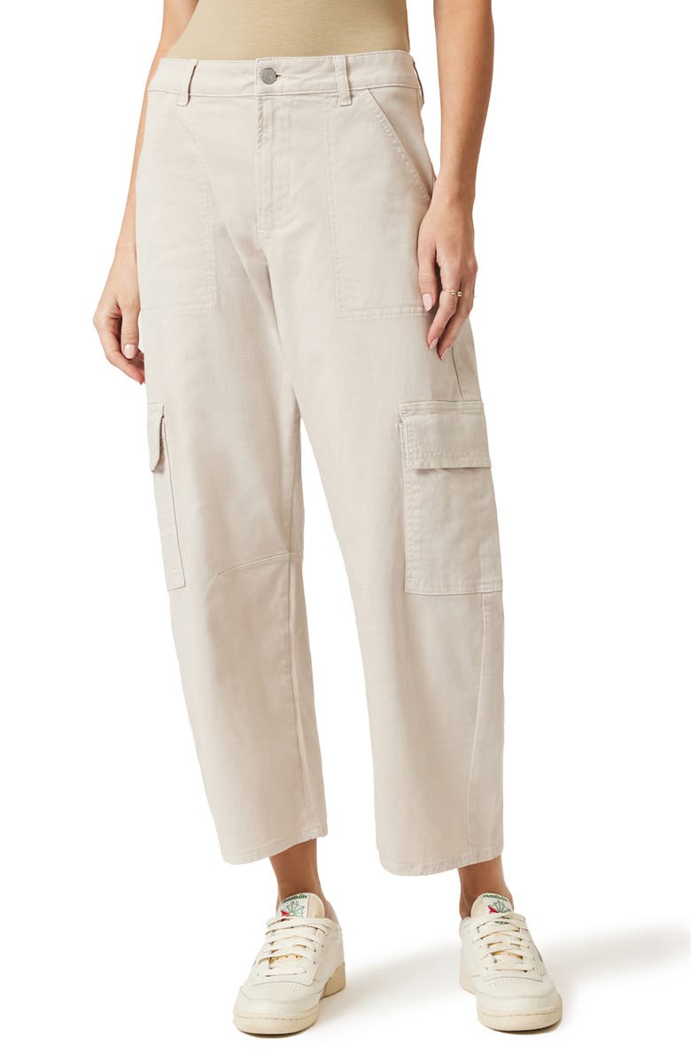 Mavi Jeans Vinnie Ankle Cargo Pants, Main, color, Frost Casual Twill