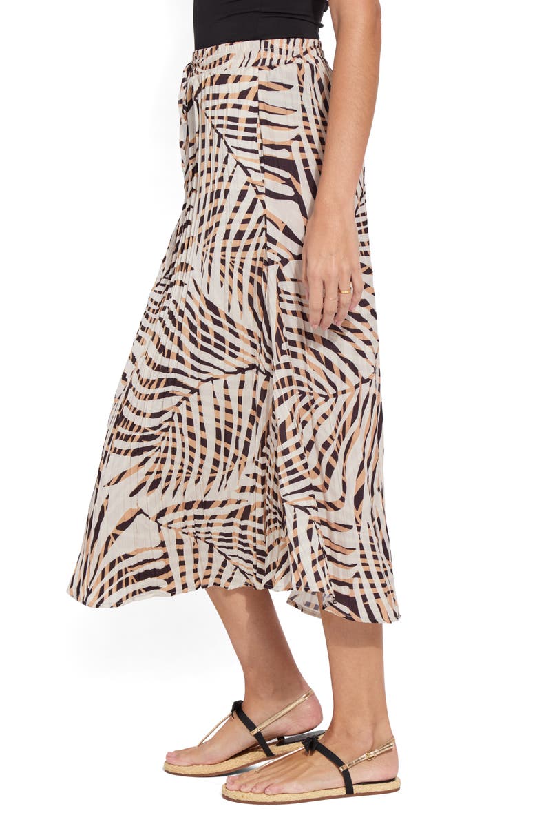 Lysse Packable Pleated Midi Skirt, Alternate, color, 