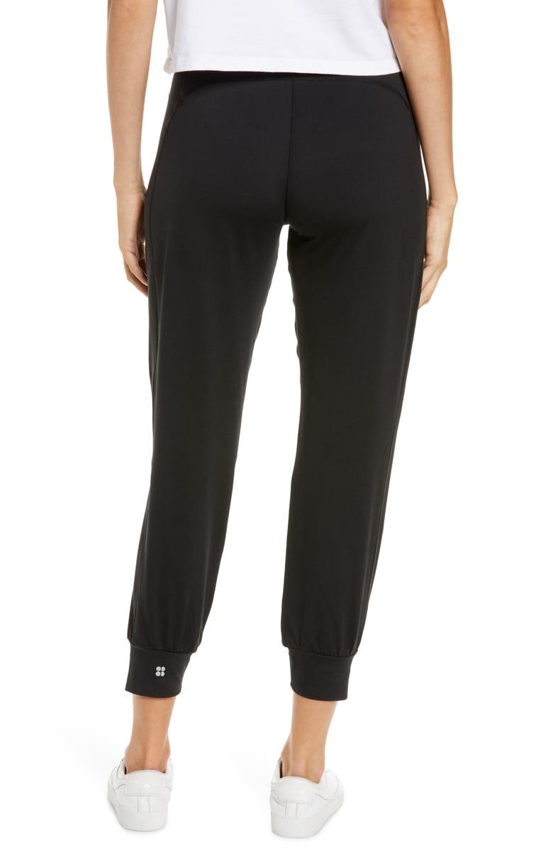 Sweaty Betty Gary Yoga Pants, Alternate, color, Black